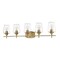 Z-Lite Joliet 5 Light Vanity, Olde Brass & Clear 473-5V-OBR - alternate 3